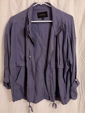 Banana Republic Women's Blue Utility Jacket